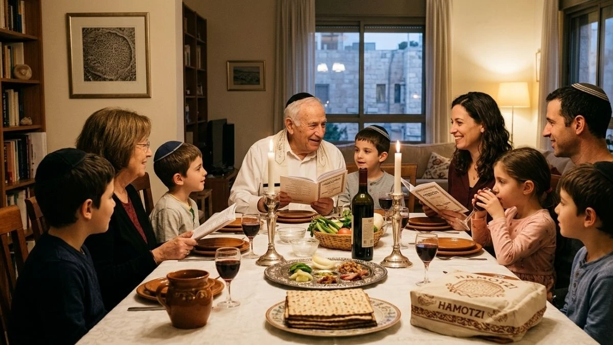 Ilustrasi happy passover artinya perayaan Passover Yahudi