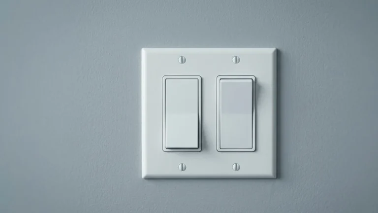 Dua saklar lampu berdampingan sebagai simbol visual lowkey artinya dan highkey dalam bahasa gaul