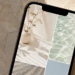 Ilustrasi may so far artinya — layar ponsel menampilkan kolase Instagram Story estetik untuk tren may so far