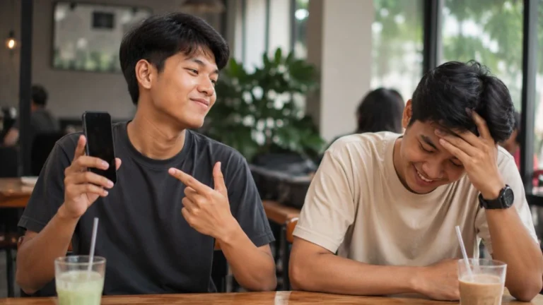 Case closed artinya sebuah perdebatan sudah selesai, digambarkan lewat dua teman yang mengakhiri diskusi dengan bukti kuat